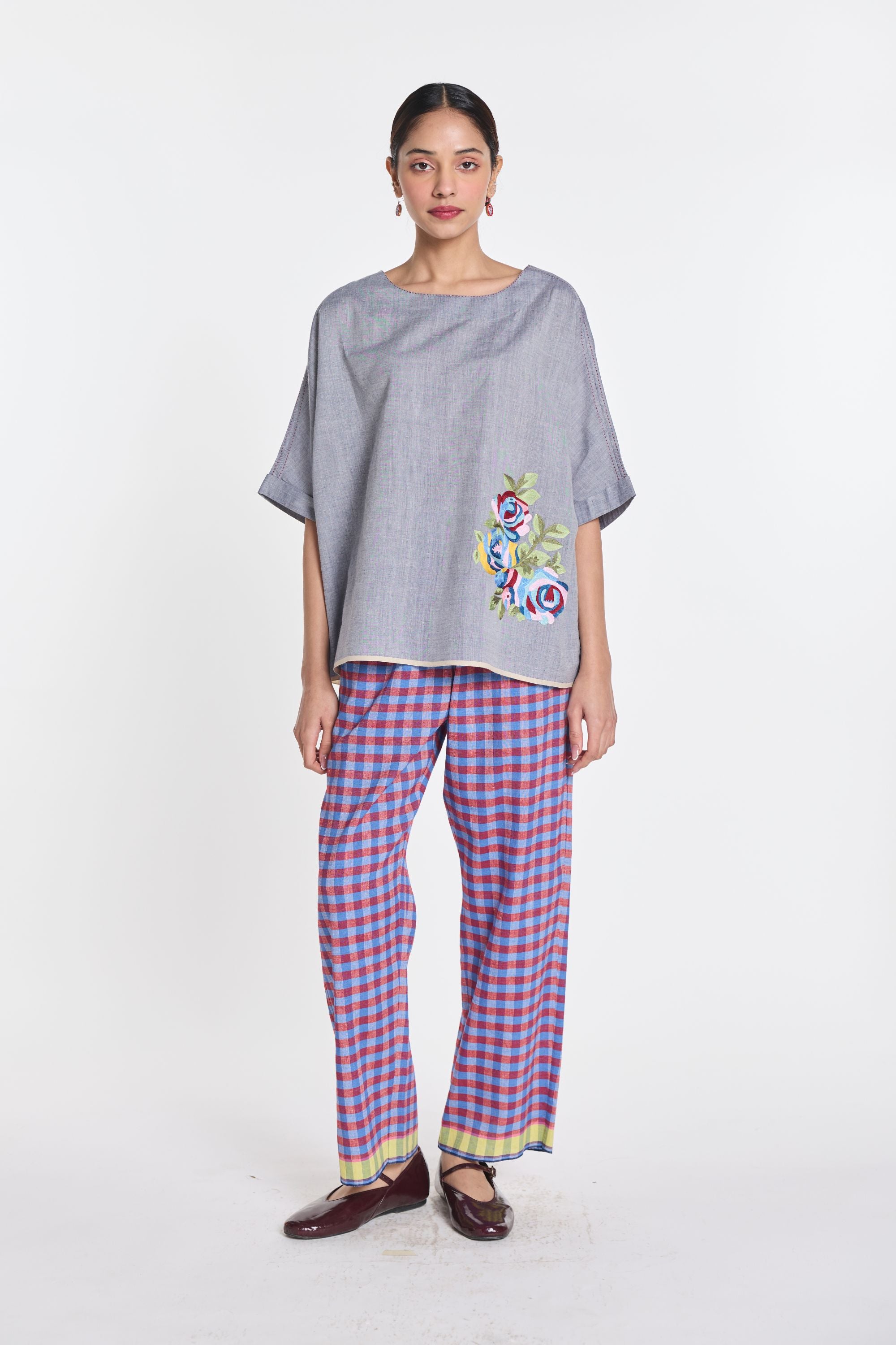 Primrose Embroidered Top