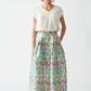 Sofiya Printed Skirt