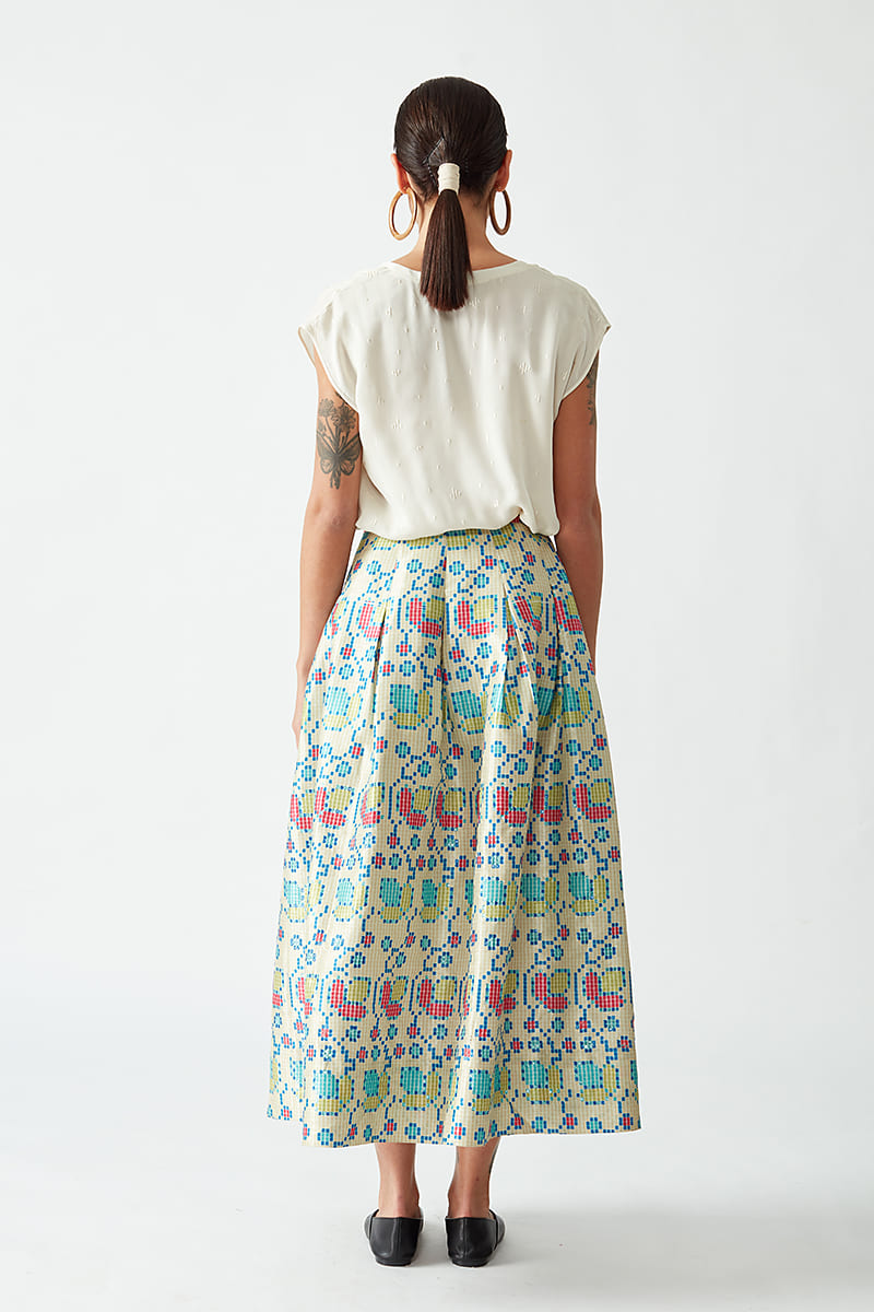 Sofiya Printed Skirt