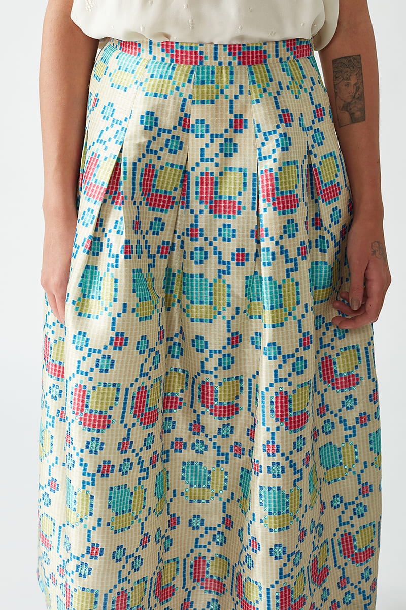 Sofiya Printed Skirt