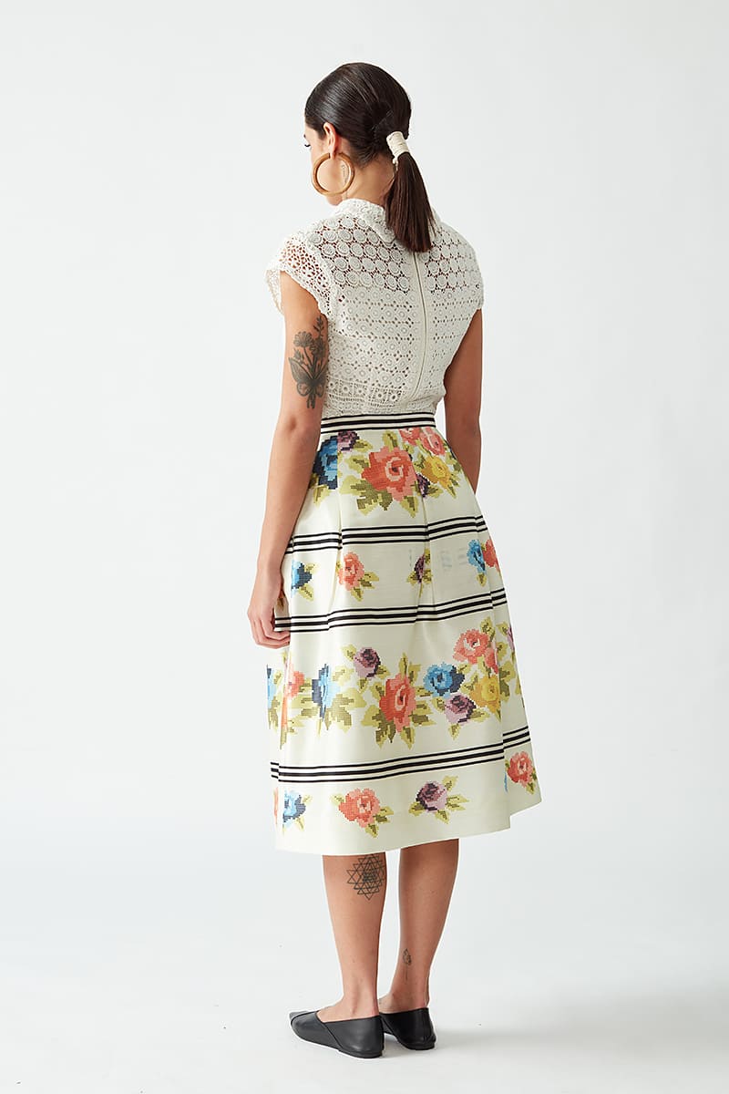 Leana Printed Skirt