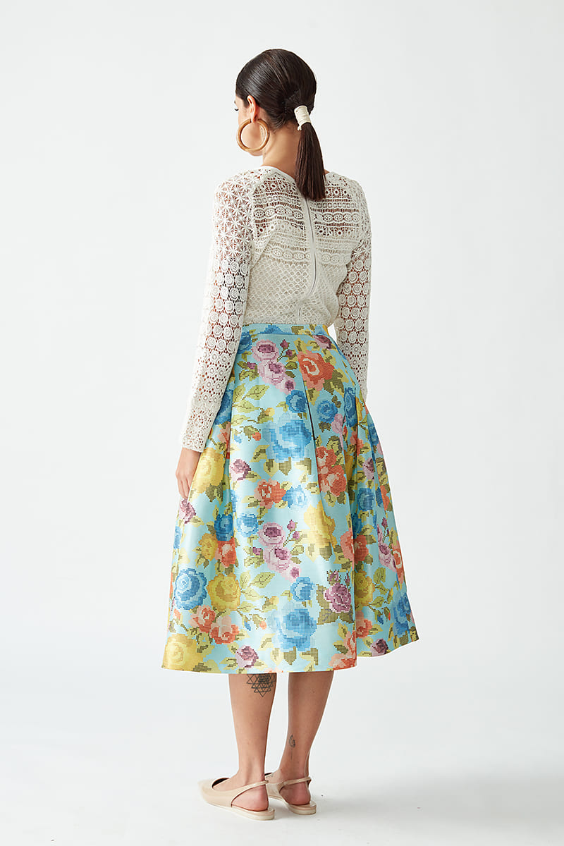 Aria Printed Skirt