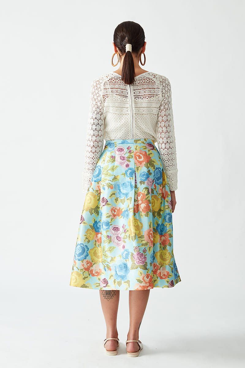 Aria Printed Skirt