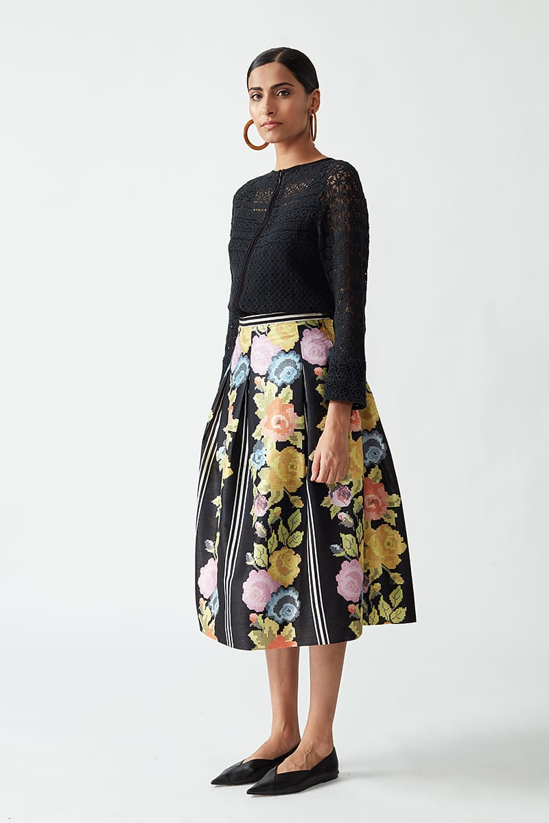 Margot Printed Skirt