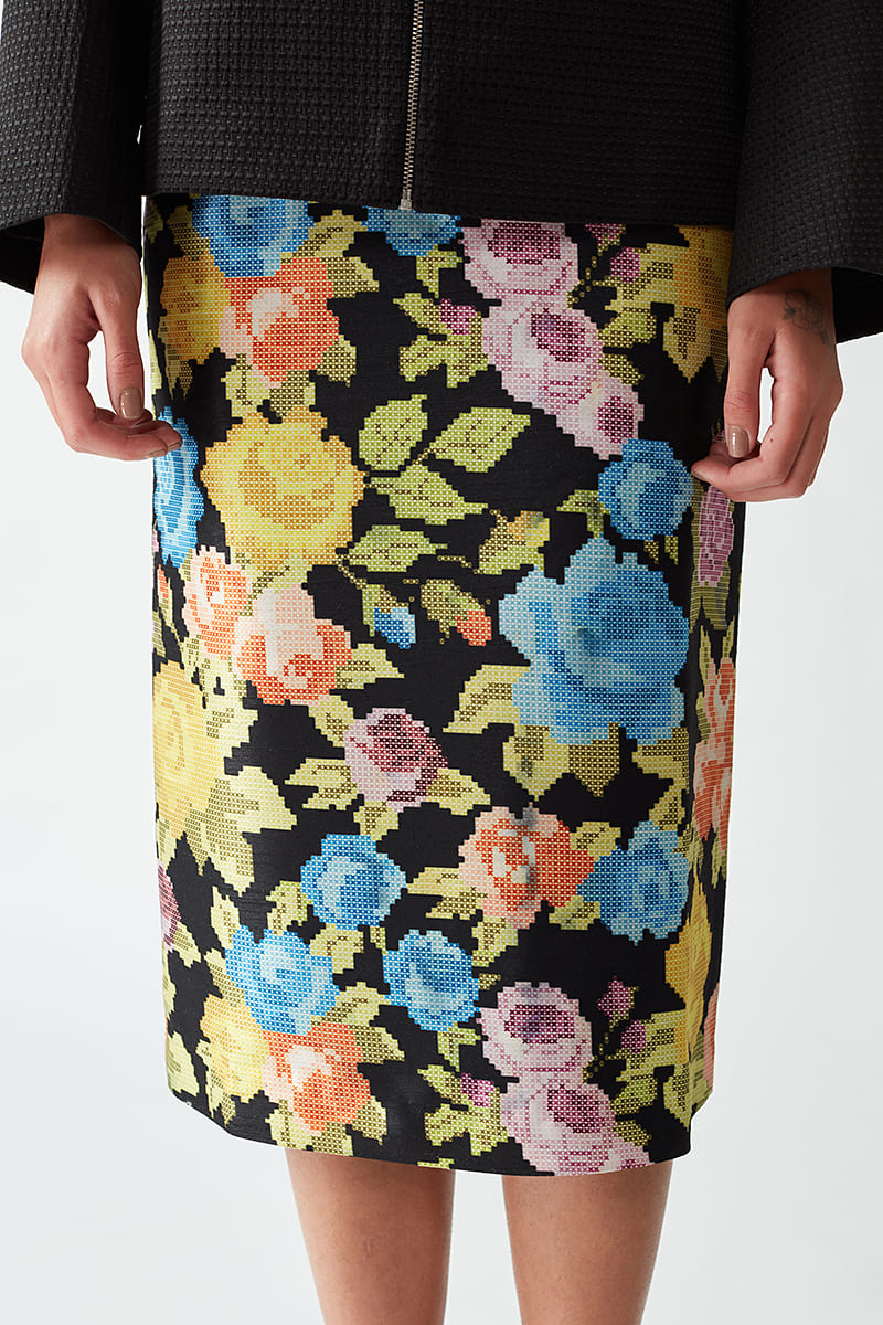 Lia Printed Skirt