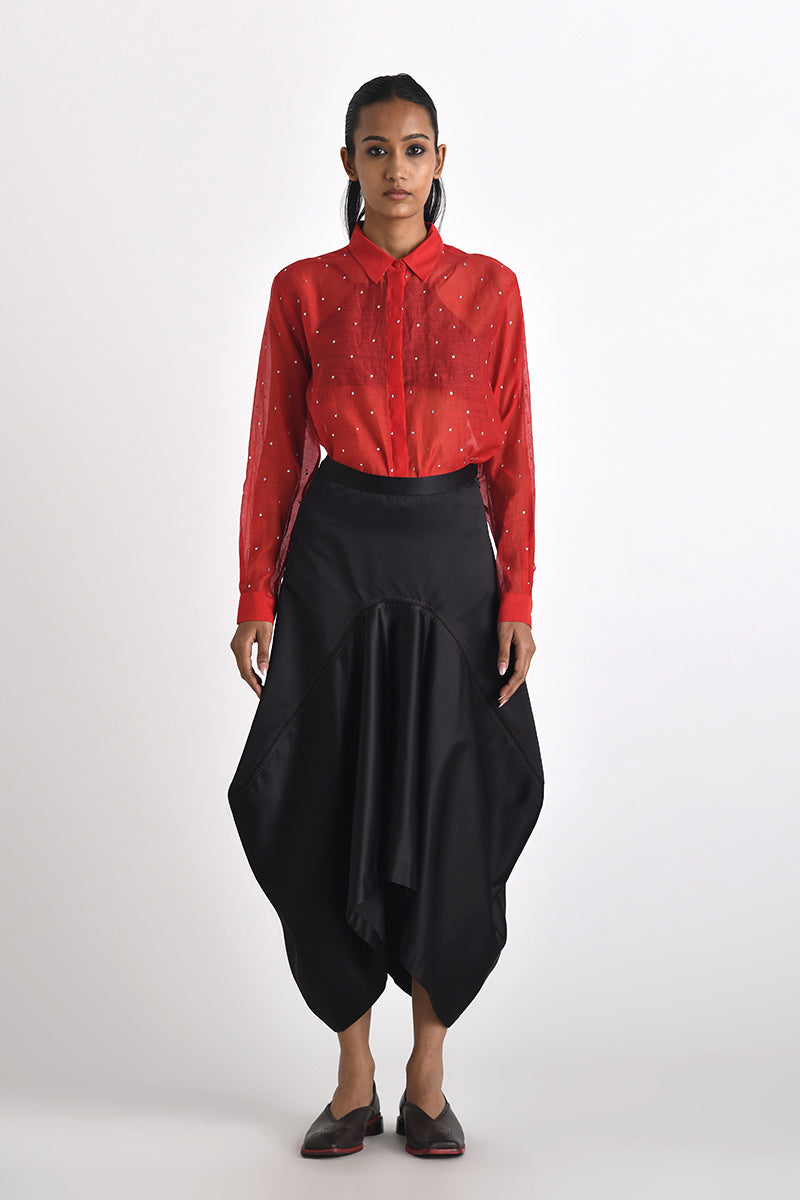 ATINOS ASYMMETRIC SKIRT