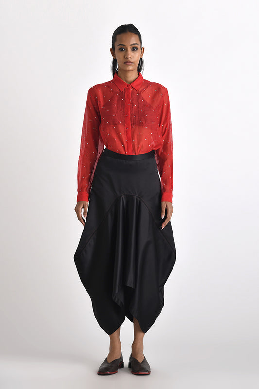 ATINOS ASYMMETRIC SKIRT