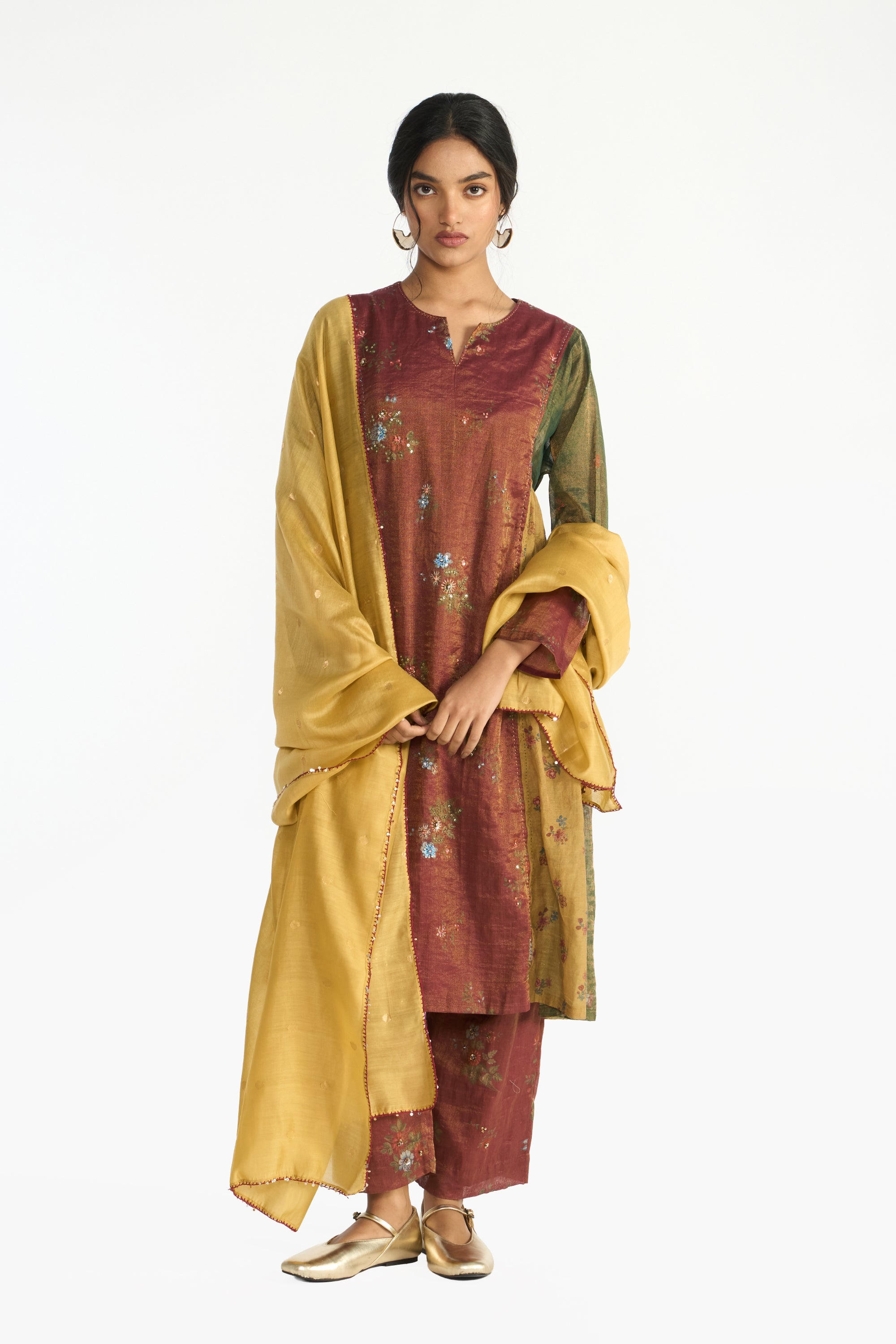 Bakula Kurta Set