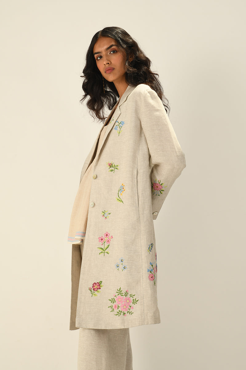 Carmagnole embroidered jacket