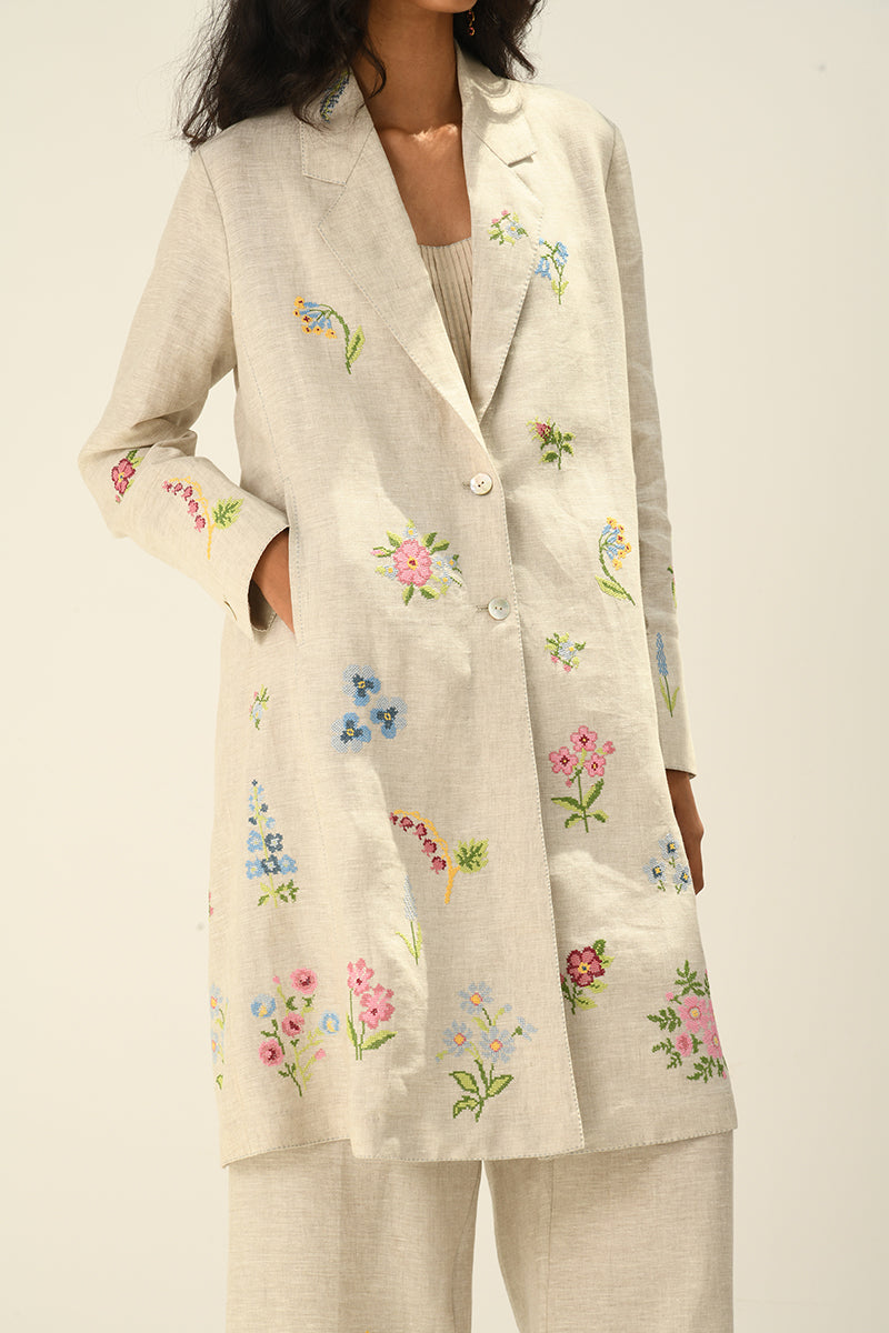 Carmagnole embroidered jacket