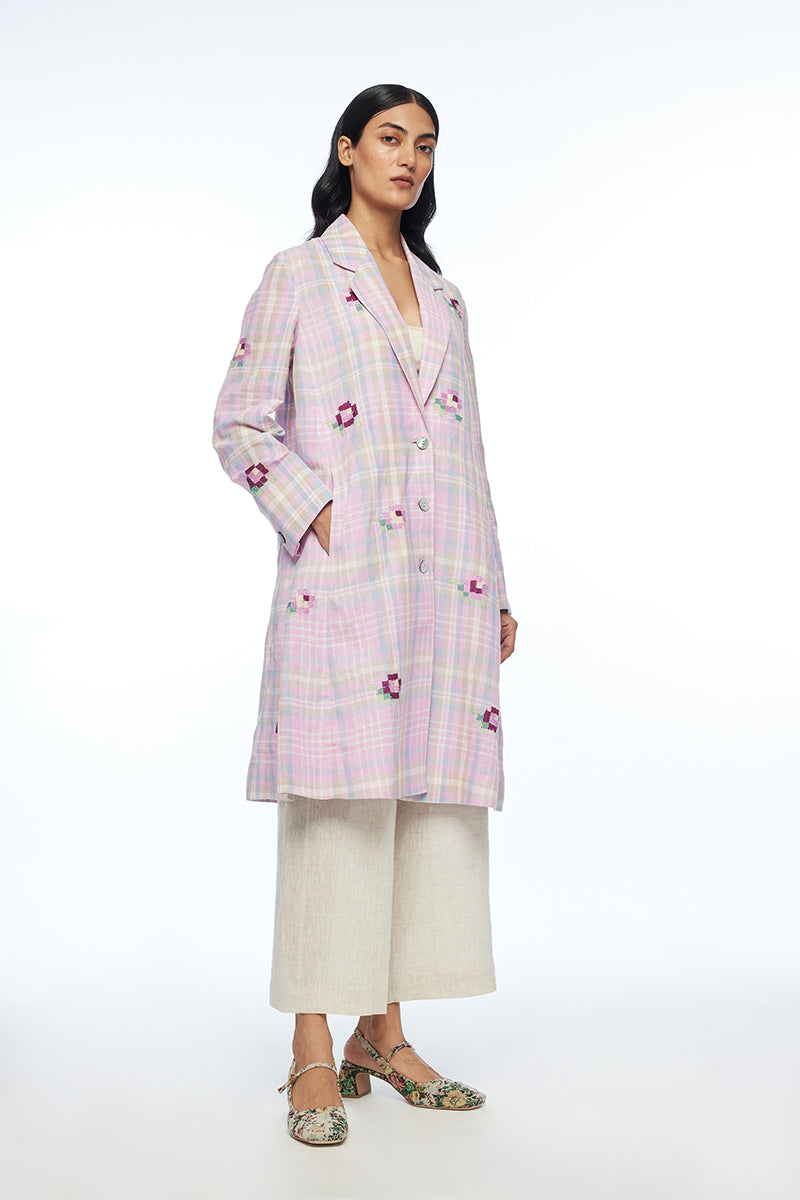 Serafinii Checkered Jacket