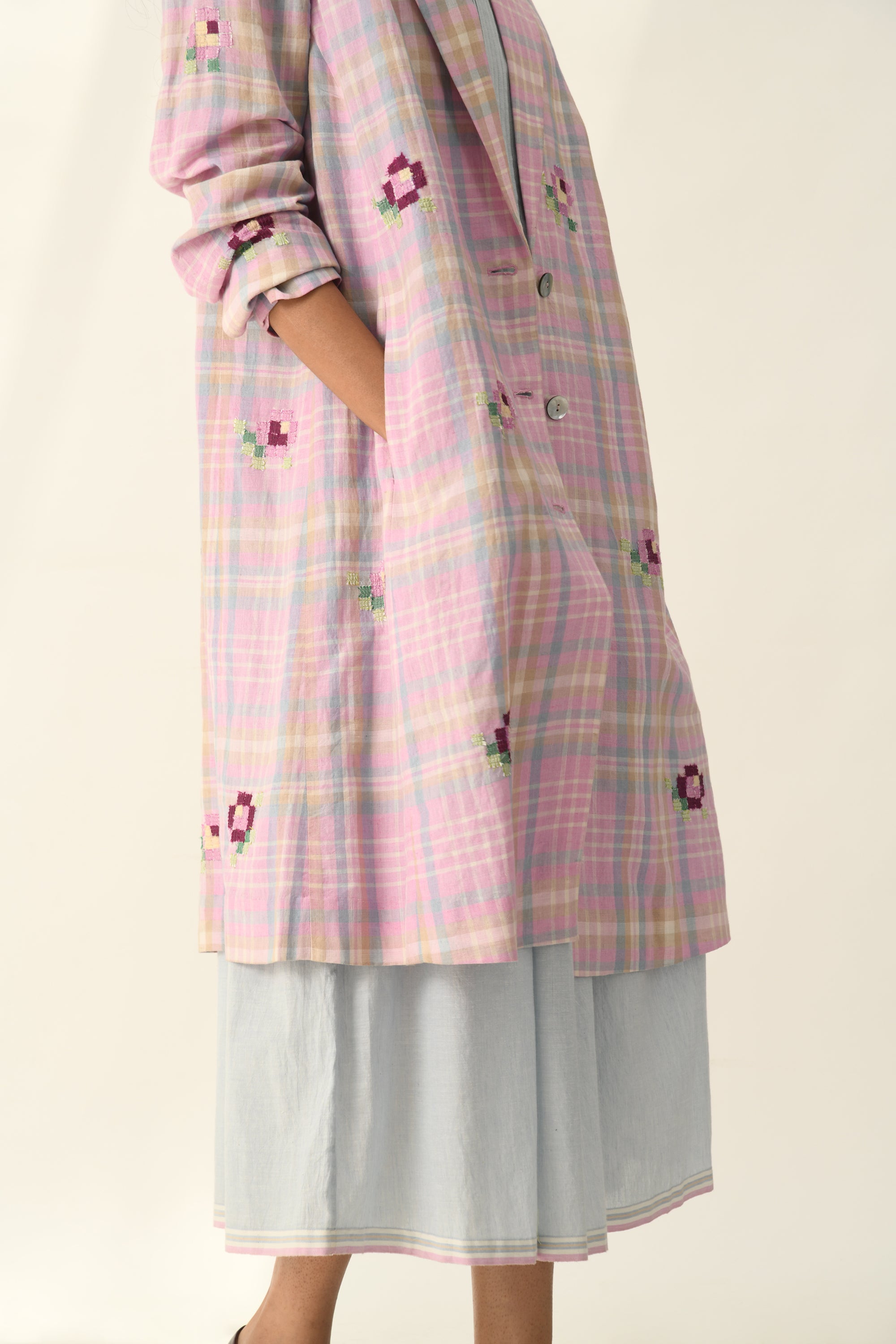 Serafinii Checkered Jacket