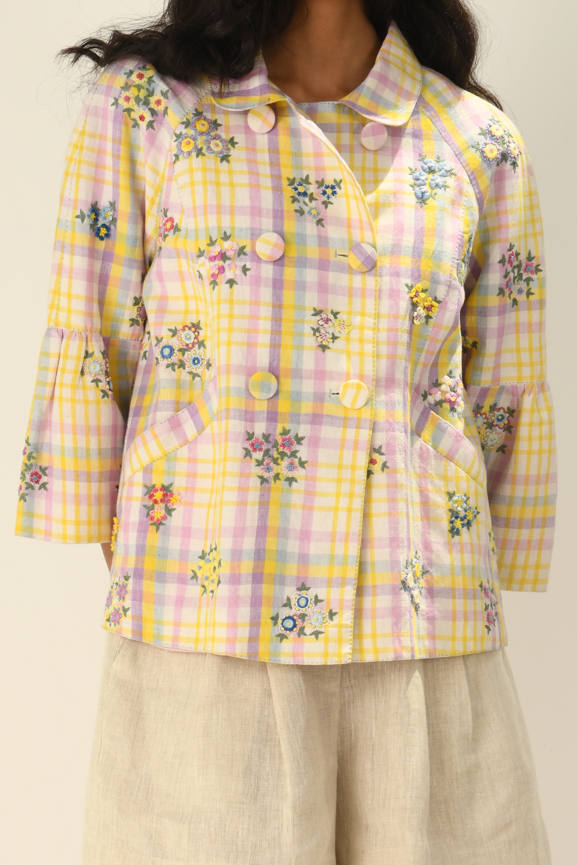 Moschata Raglan Sleeve Jacket