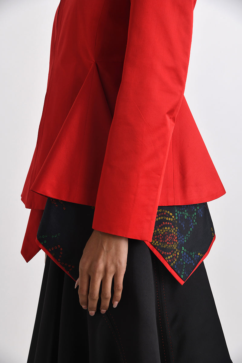 POLLONIA PEPLUM JACKET