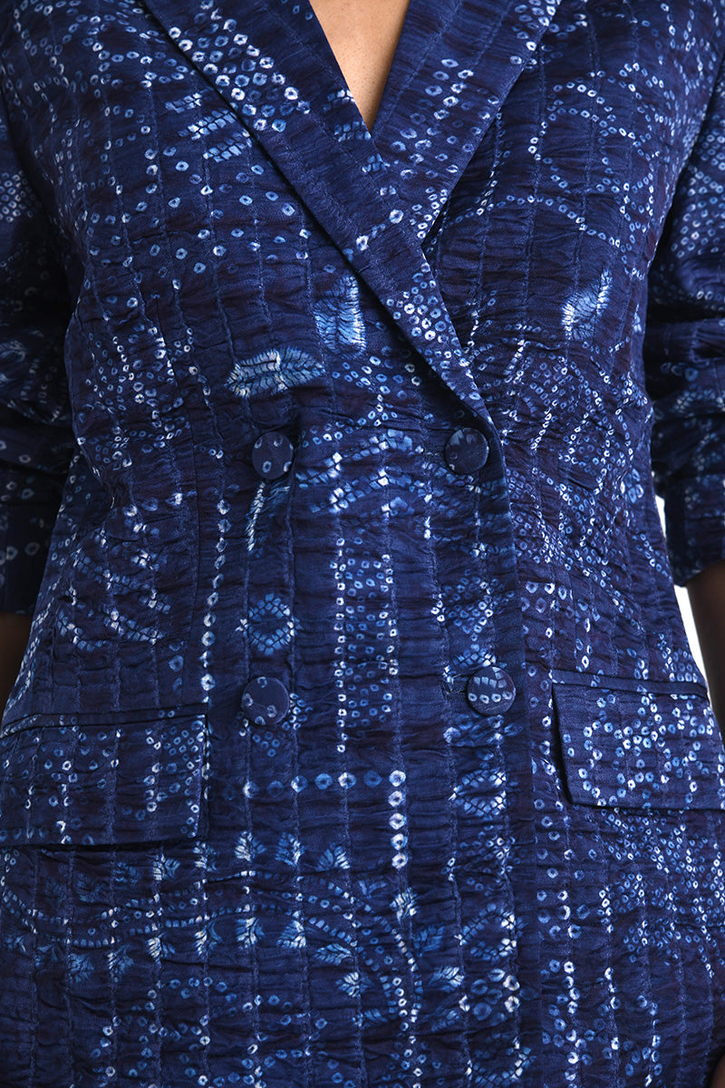 LARISSA PINTED SHIBORI JACKET