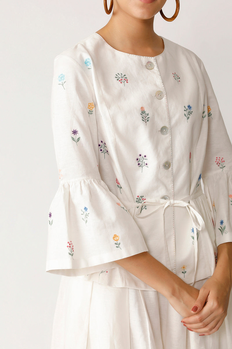 ROWAN PEPLUM JACKET-TOP