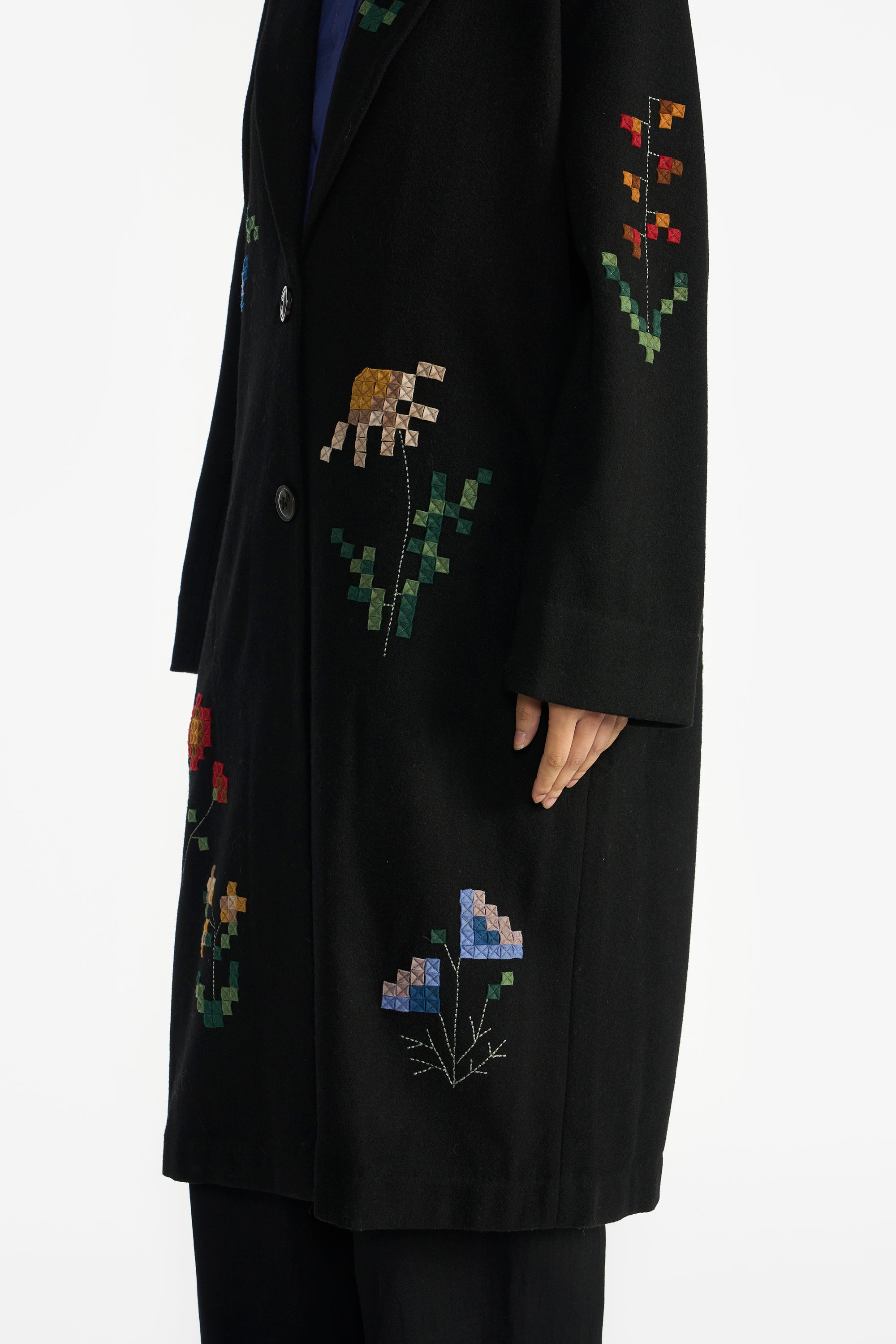 Linifolia Appliqué Jacket