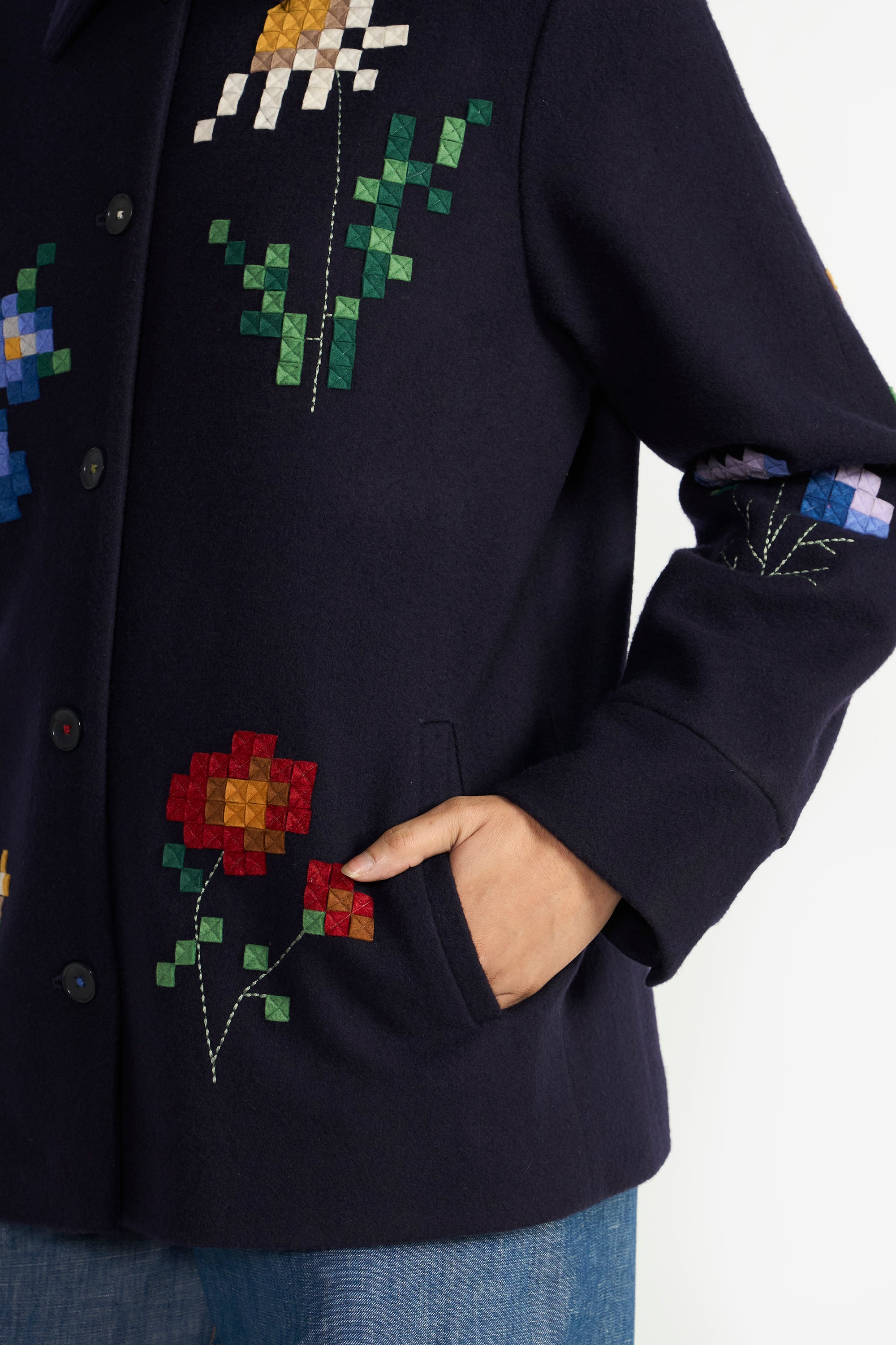 Ancilla Appliqué Jacket