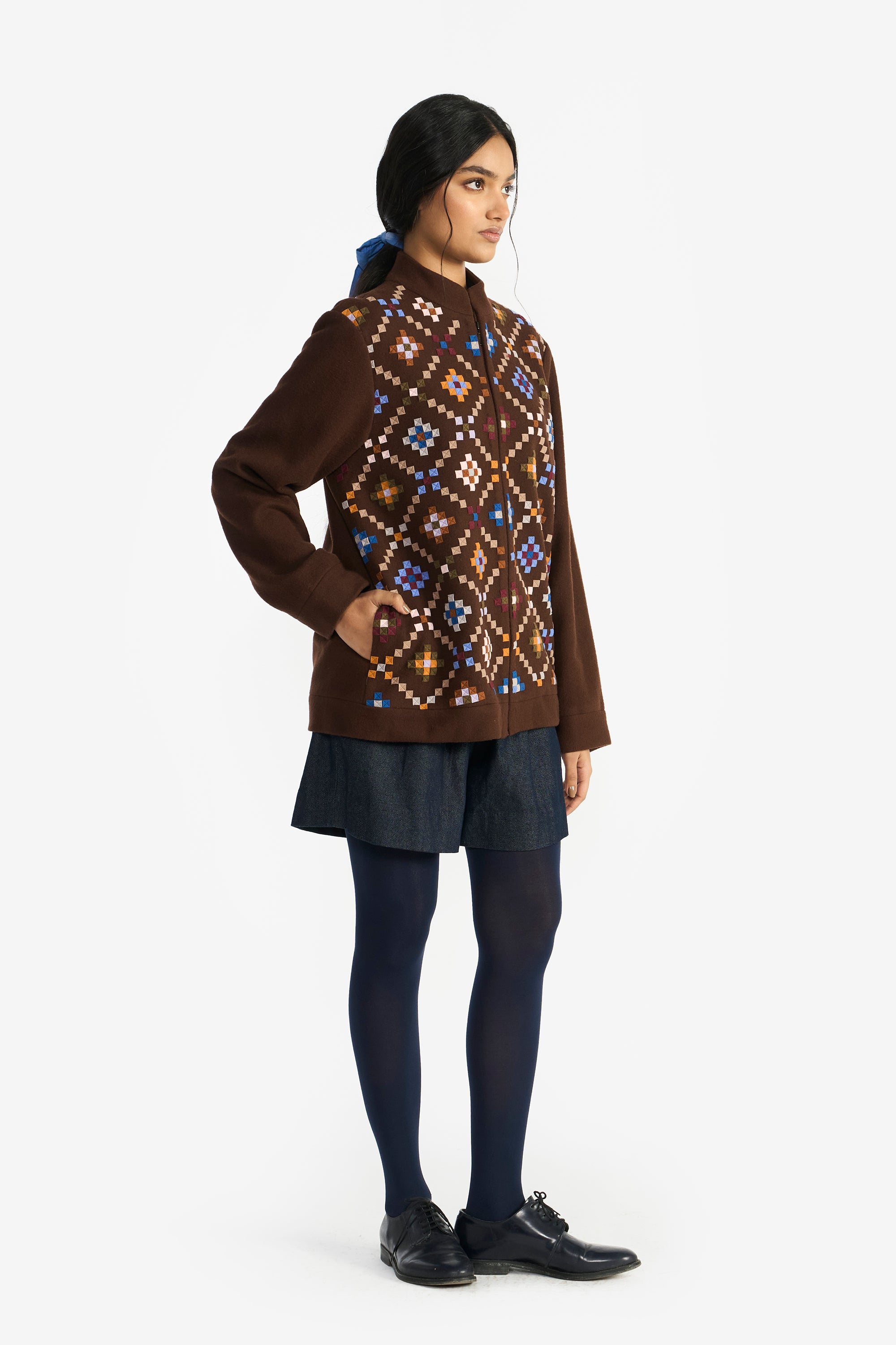 Monsella Appliqué Jacket