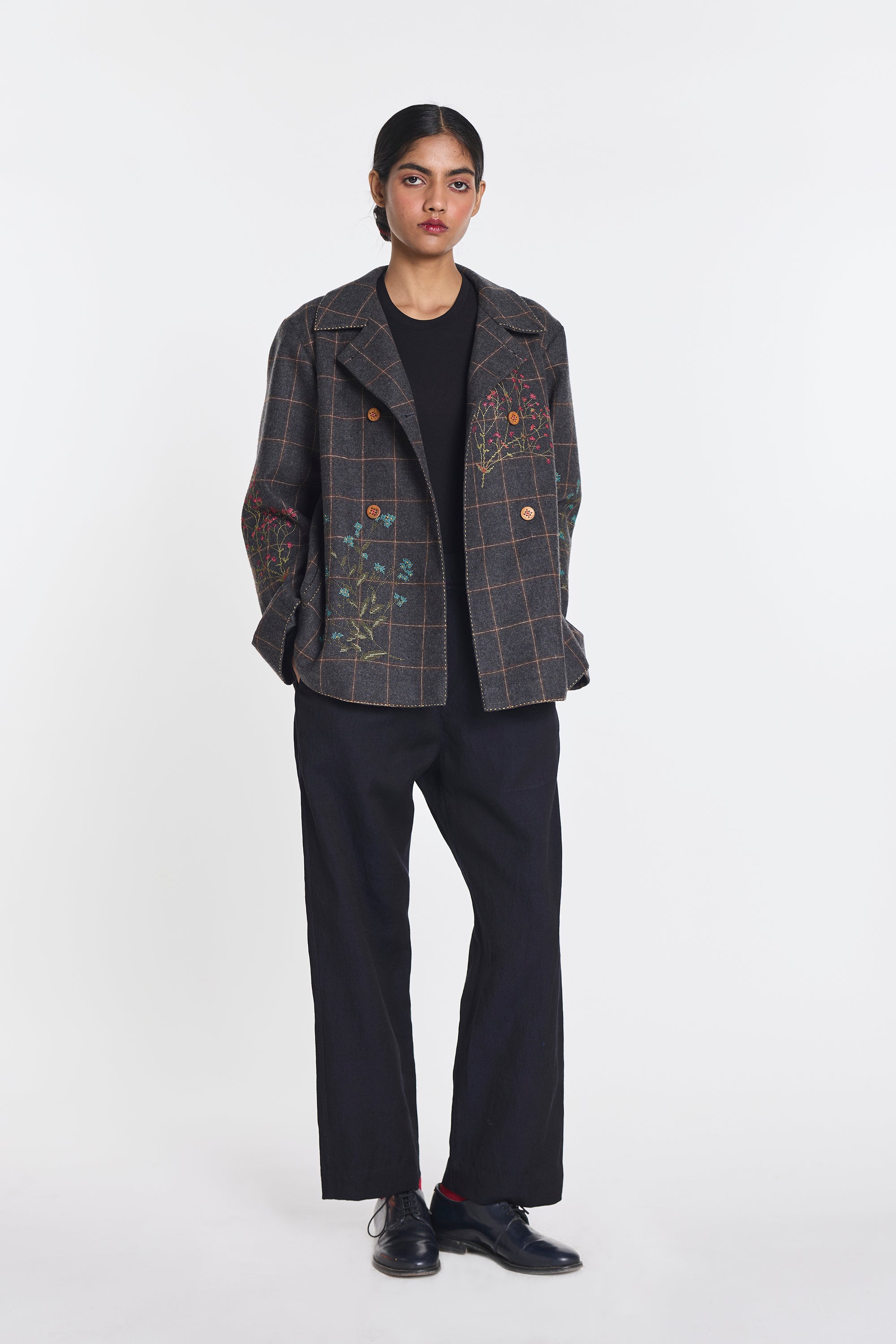 Marvel Cross stitch Embroidered Jacket