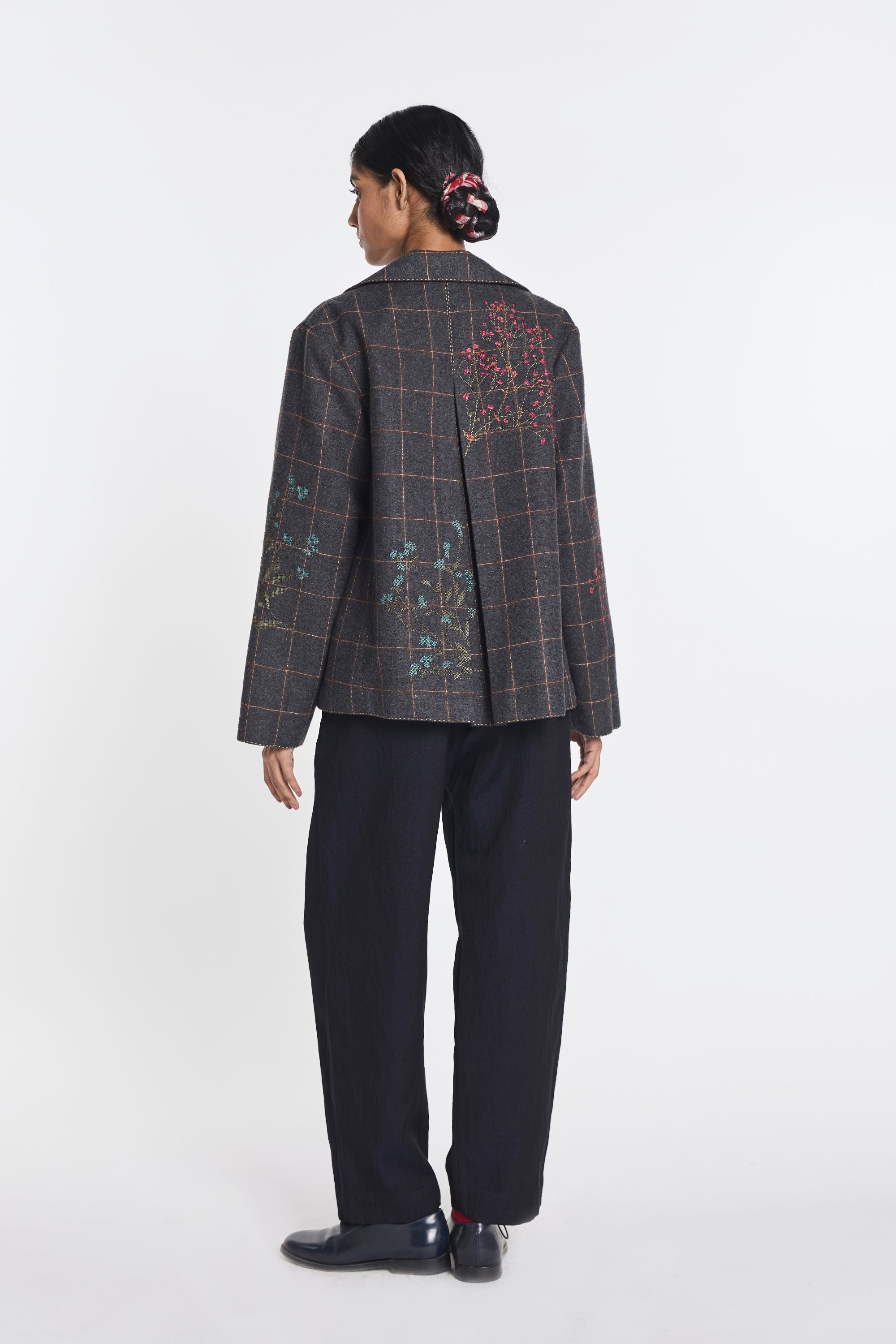 Marvel Cross stitch Embroidered Jacket