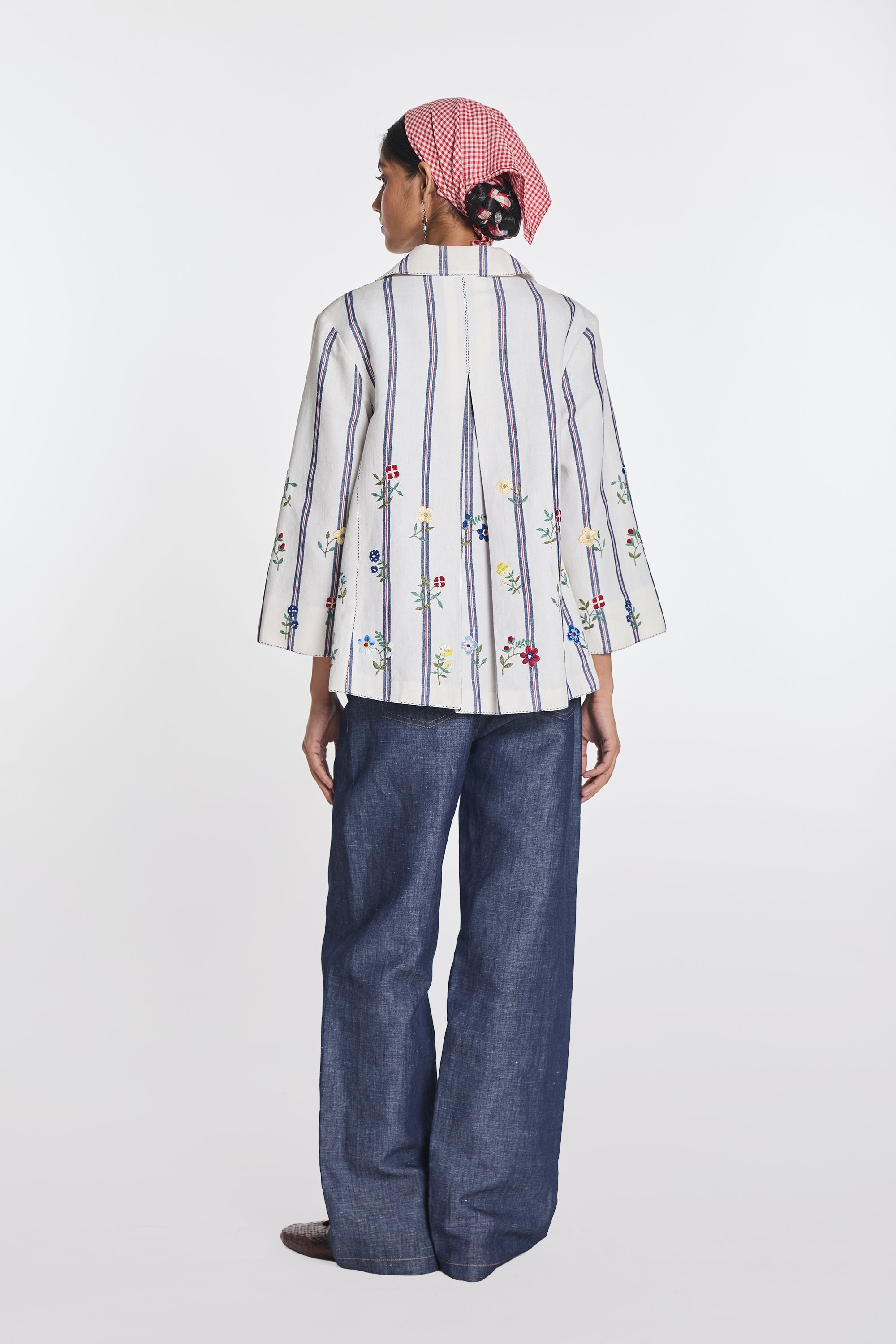 Gomphrena double breast jacket