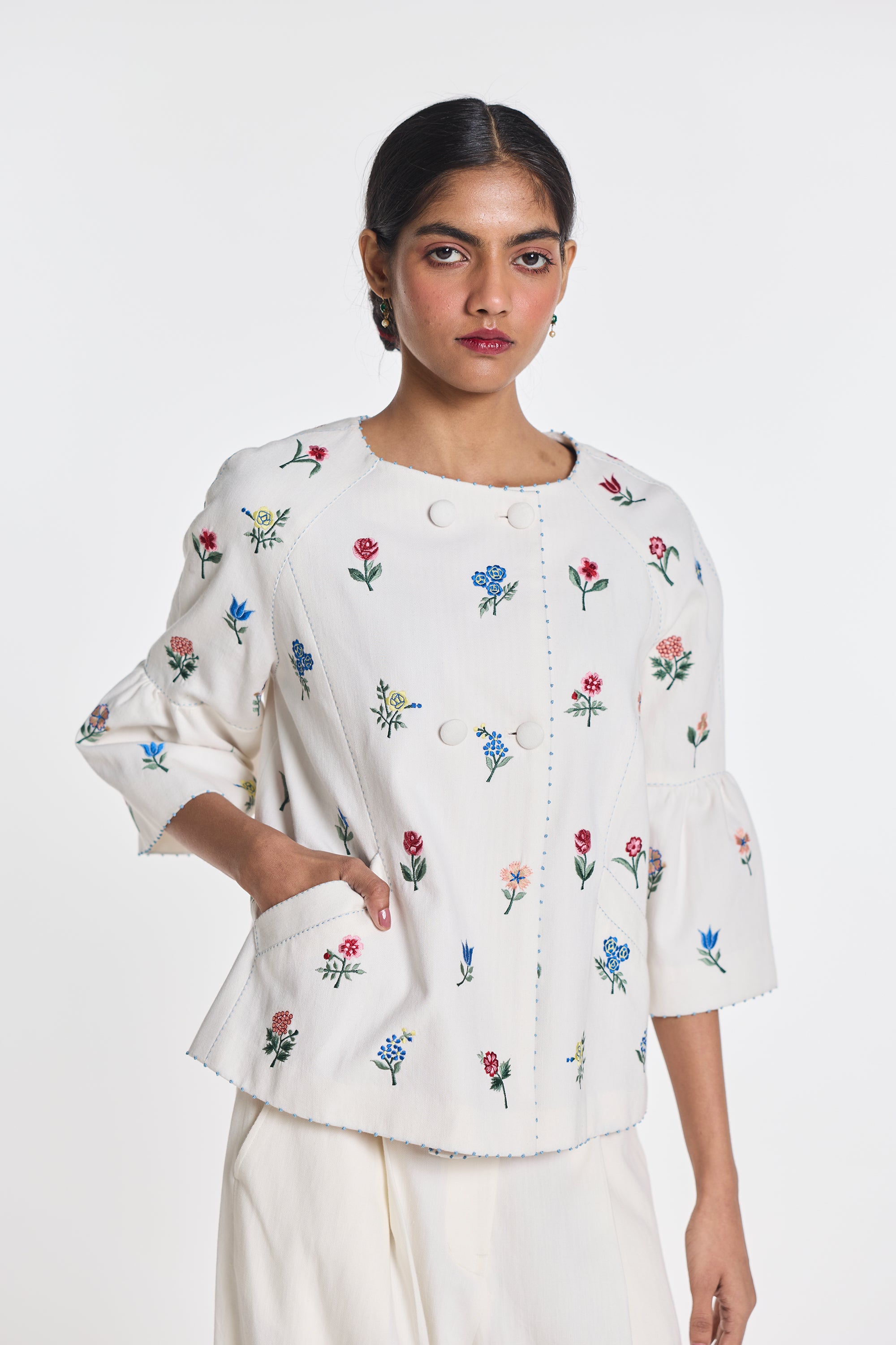Gerbera Peplum Jacket