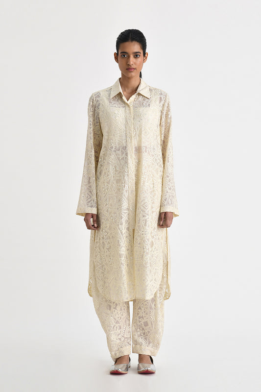 TINOS EMBROIDERED TUNIC