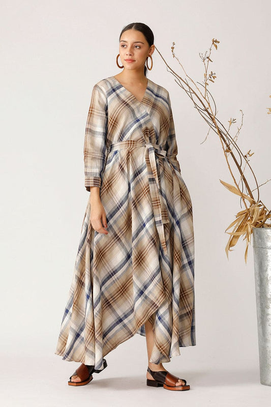 PEACE WRAP DRESS