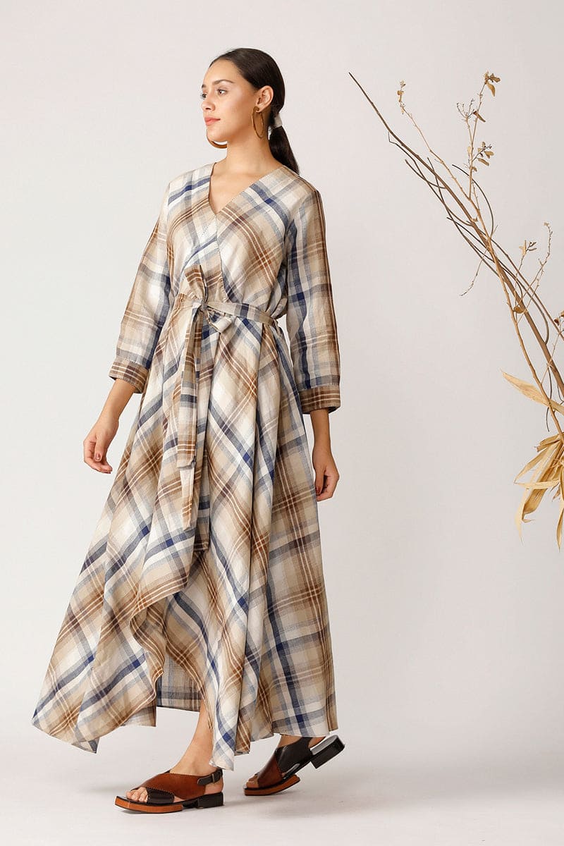 PEACE WRAP DRESS