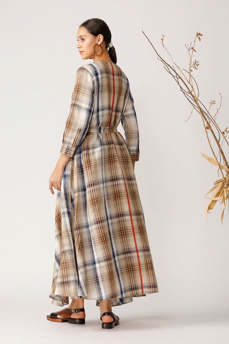 PEACE WRAP DRESS