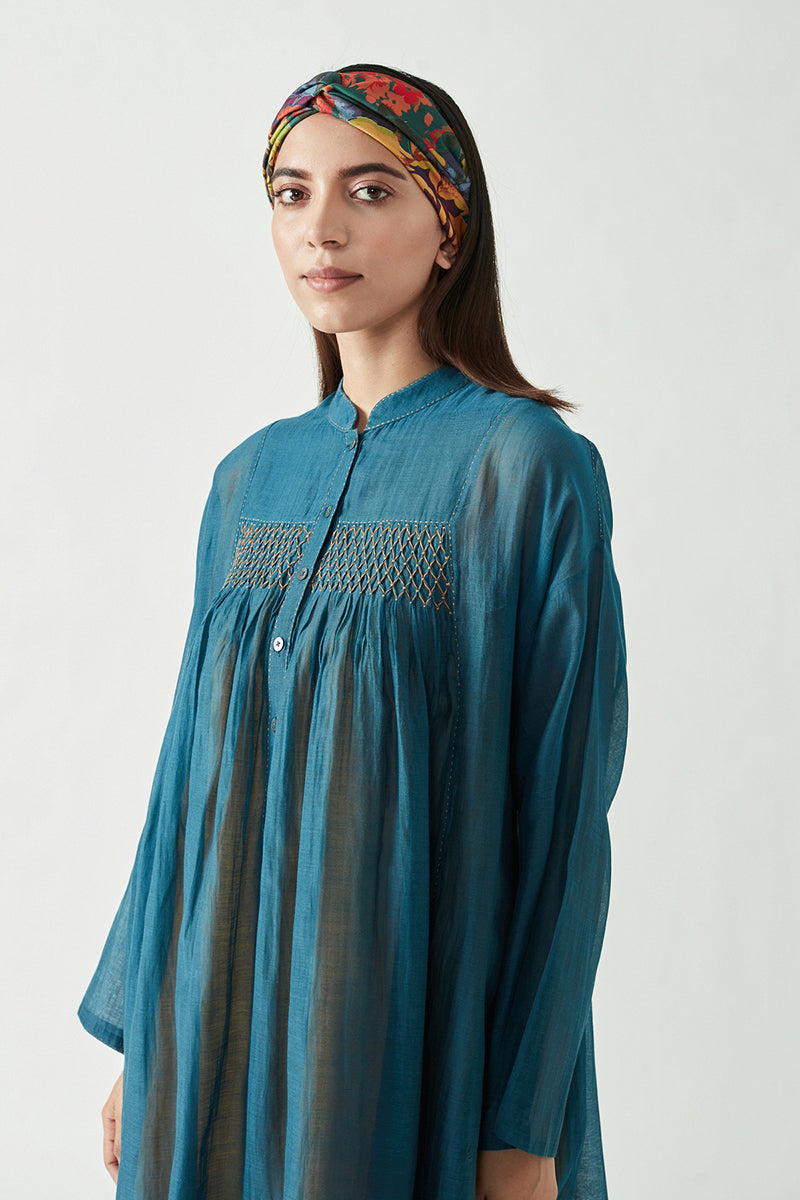 SIENNA SMOCKING TUNIC