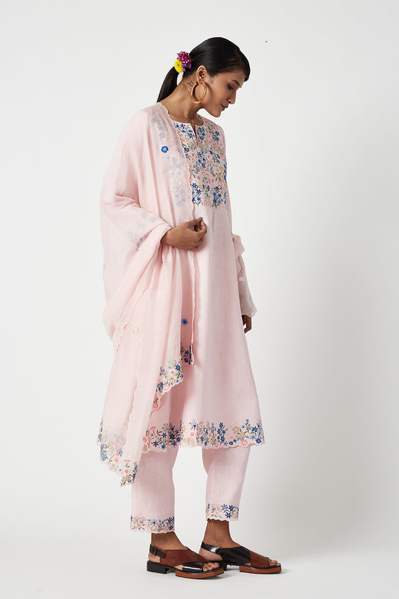 Sally Embroidered Kurta Set