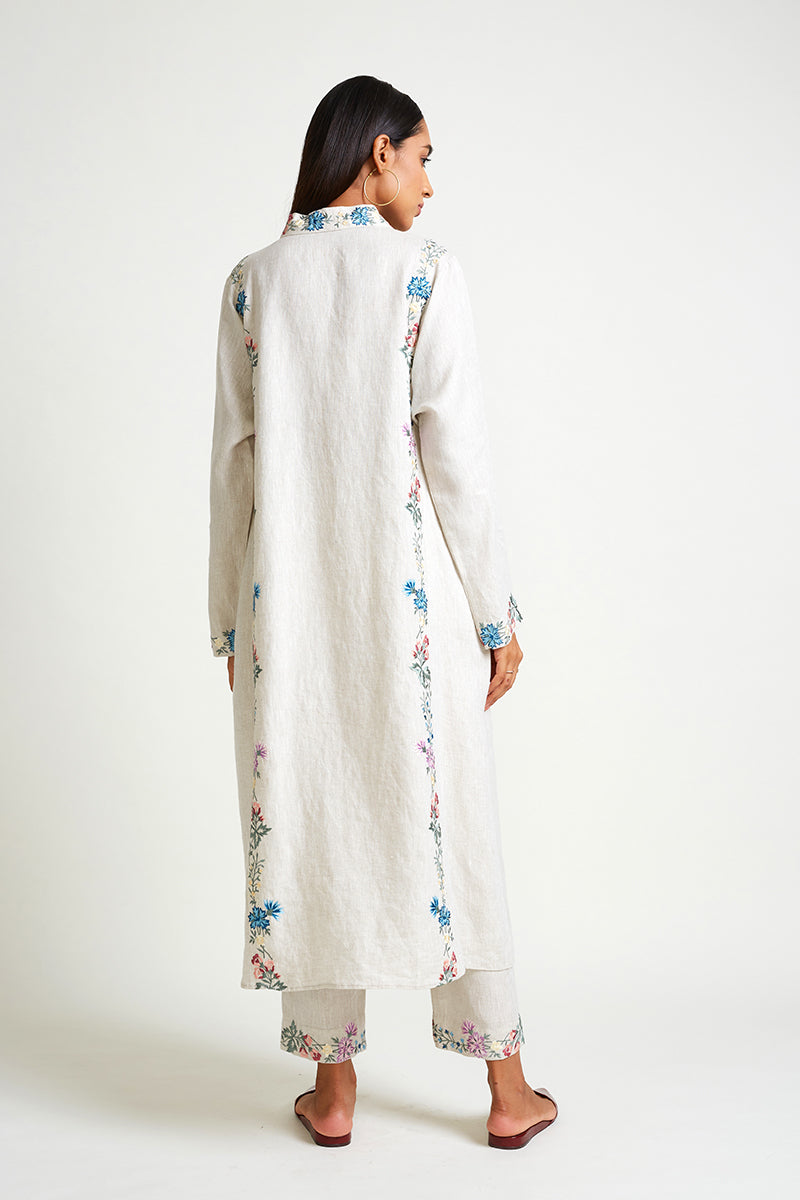 Iceplant Embroidered Kurta Set