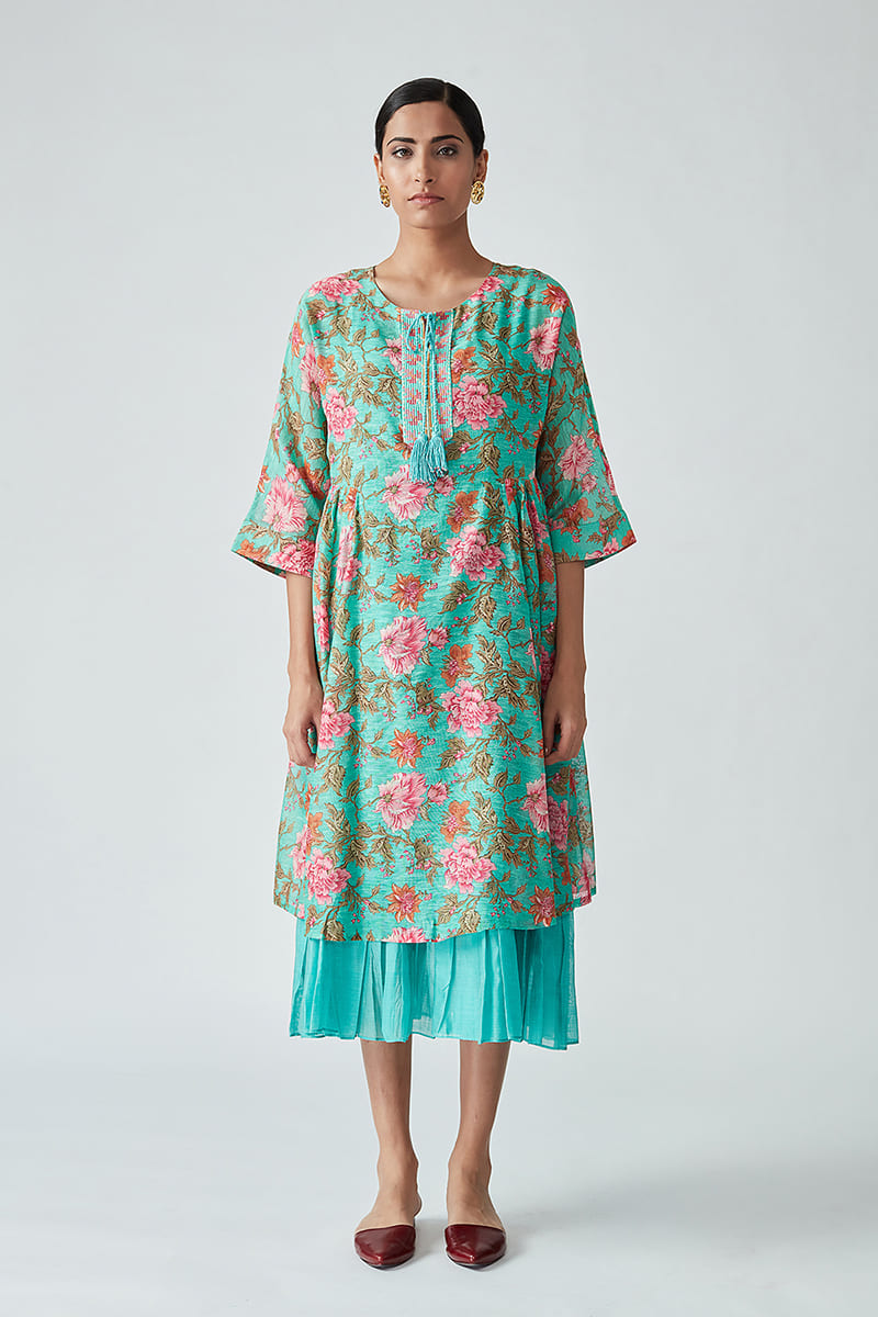 Isla Printed Tunic Dress