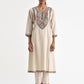 KASTRO EMBROIDERED YOKE  TUNIC WITH PANTS