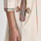 KASTRO EMBROIDERED YOKE  TUNIC WITH PANTS