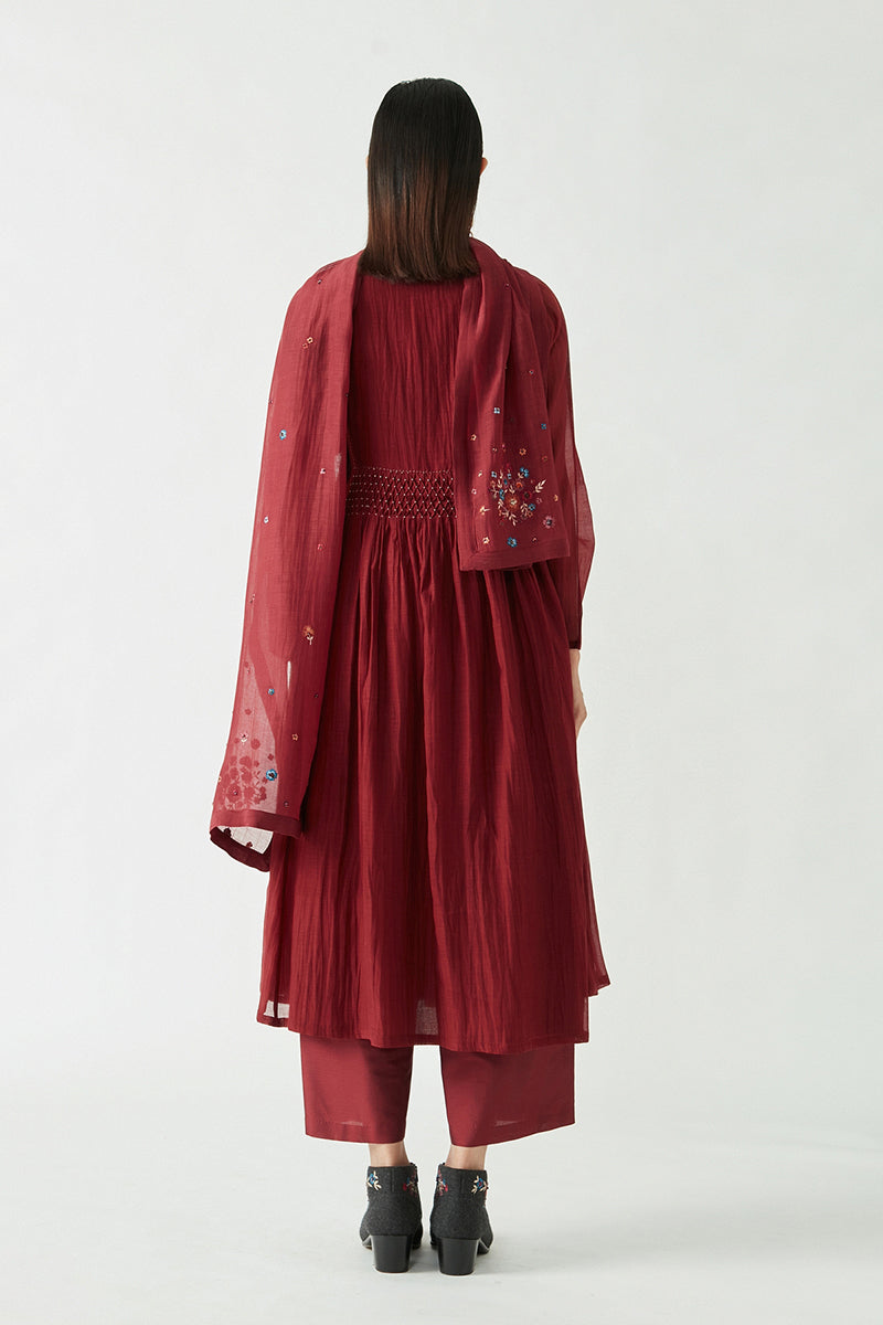 FRISCO EMBROIDERY KURTA SET