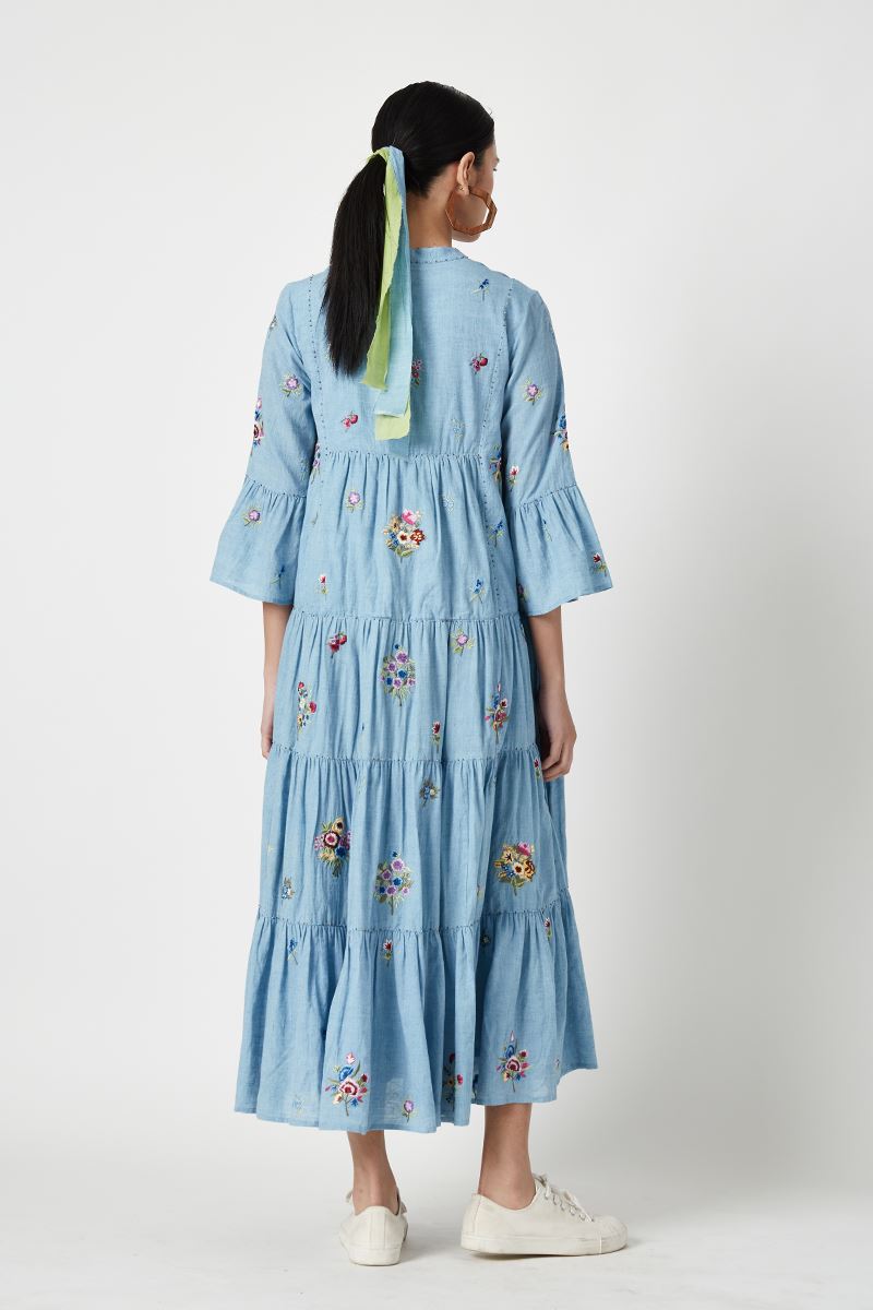 Biltmore Embroidered Dress