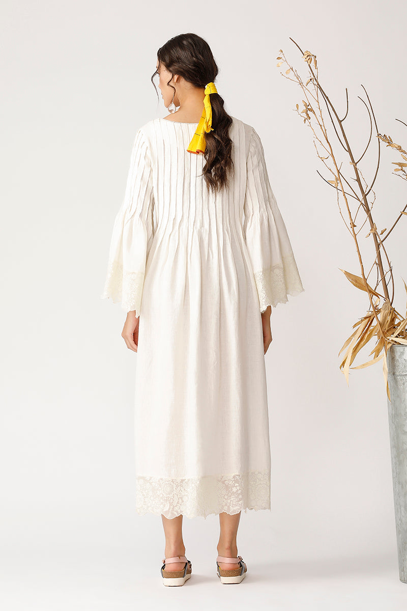 LUDVIG DULCET PLEATED DRESS