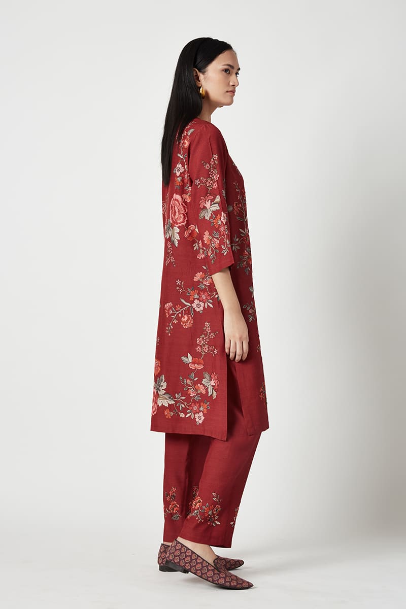 Siaba Printed Kurta Set (2PCS)