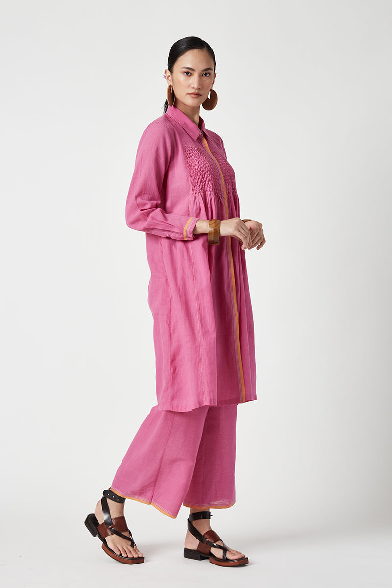 Dianthus Smocking Kurta Set (2pcs)