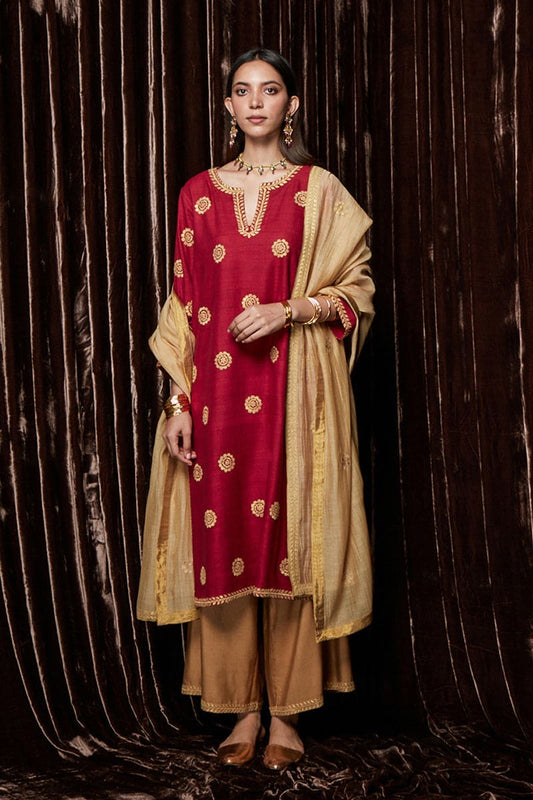 AASMA KURTA SET (3PCS)