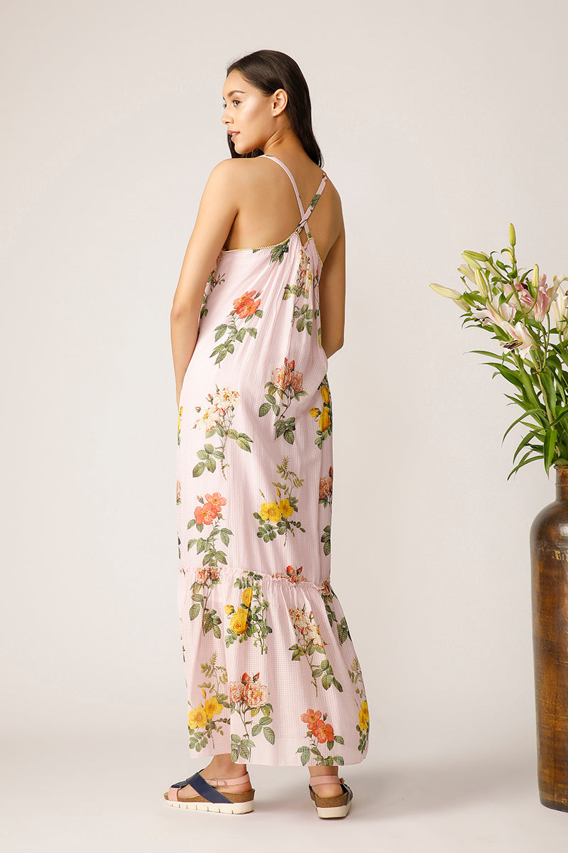 Vitacea Printed Maxi