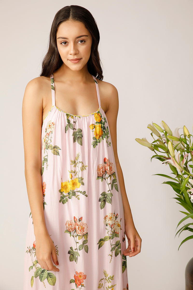 Vitacea Printed Maxi