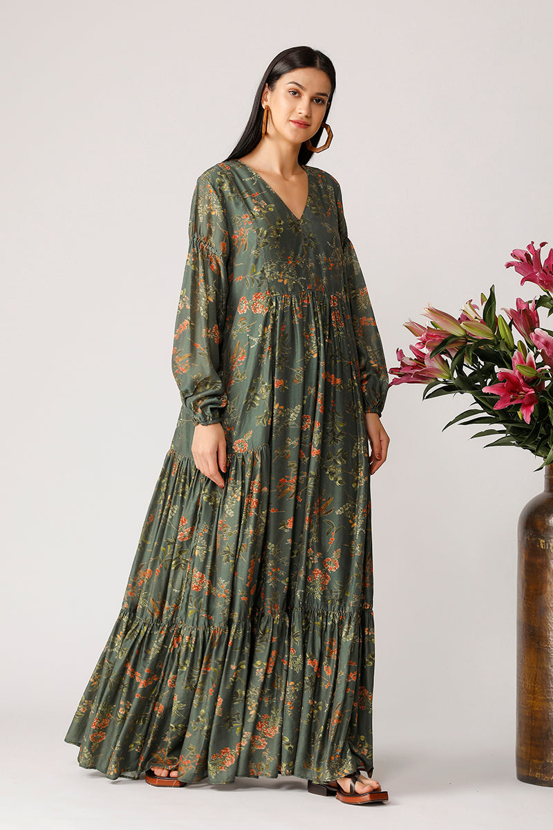 Plusome Printed Maxi