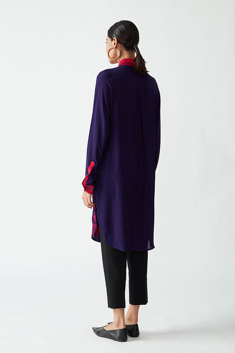 VOLGA EMBROIDERED TUNIC
