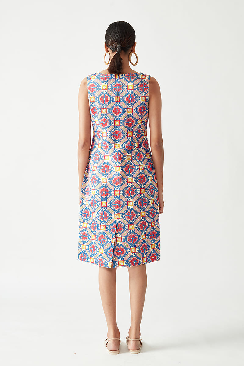 Jura Embroidered Dress