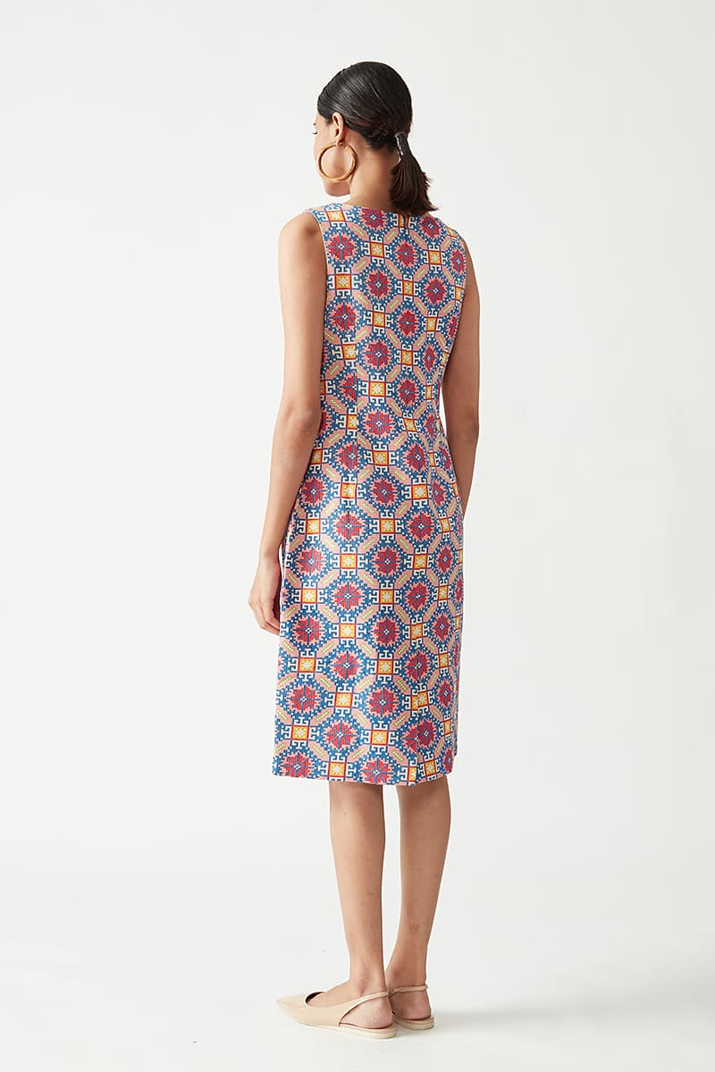 Jura Embroidered Dress