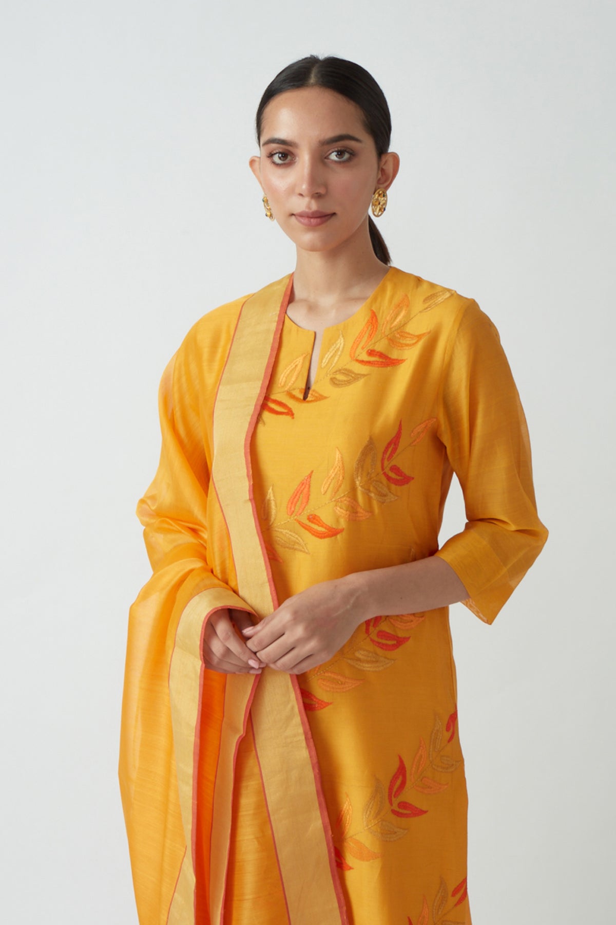 Embroidered kurta set (2 pcs)